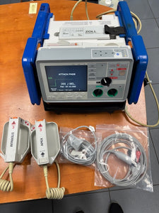 Zoll E-Series USED with CO2 & Spo2, ECG , HARD PADDLES