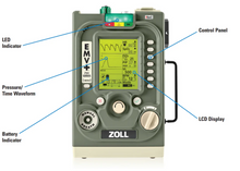 Load image into Gallery viewer, ZOLL EMV 731+ TRANSPORT VENTILATOR - CALIBRATED - WARRANTY - MRI COMPATIBLE - REFURBISHED