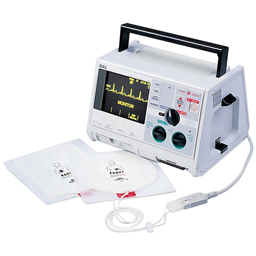 Zoll M-Series 3 Biphasic 3 lead with SPO2 Defibrillator